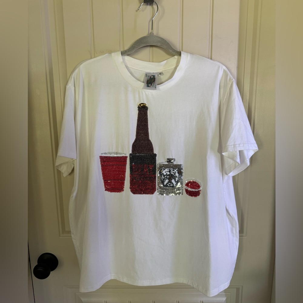 Queen of Sparkles UGA Gameday Tee | Size XL